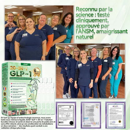 🔥 Boutique Officielle 𝐉𝑶𝗔𝙀® | 𝐆𝑳𝗣-1 20-en-1 Slim & Health Oral Solution – 1 prise par jour, résultats en 6 jours 💧 100 milliards de probiotiques actifs pour mincir naturellement, réguler la glycémie et raffermir la peau.