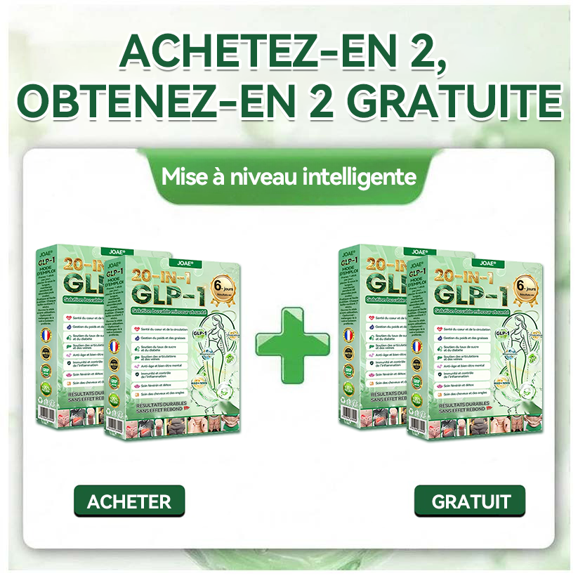 🔥 Boutique Officielle 𝐉𝑶𝗔𝙀® | 𝐆𝑳𝗣-1 20-en-1 Slim & Health Oral Solution – 1 prise par jour, résultats en 6 jours 💧 100 milliards de probiotiques actifs pour mincir naturellement, réguler la glycémie et raffermir la peau.